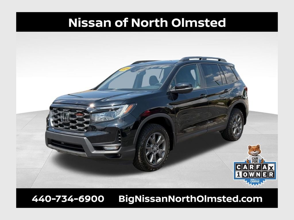 Used 2024 Crystal Black Pearl Honda TrailSport image 1