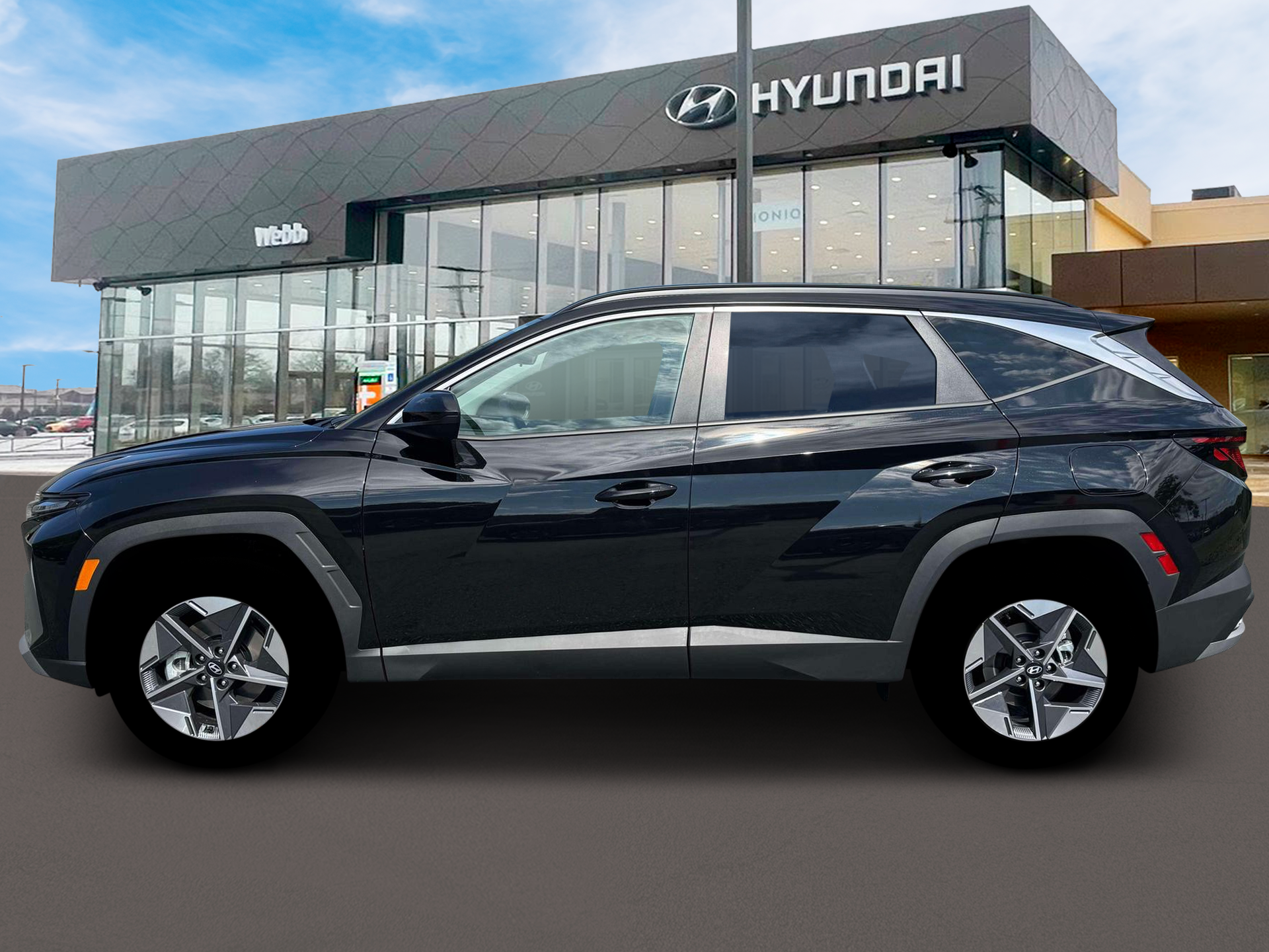 New 2026 Black Hyundai SEL AWD image 3