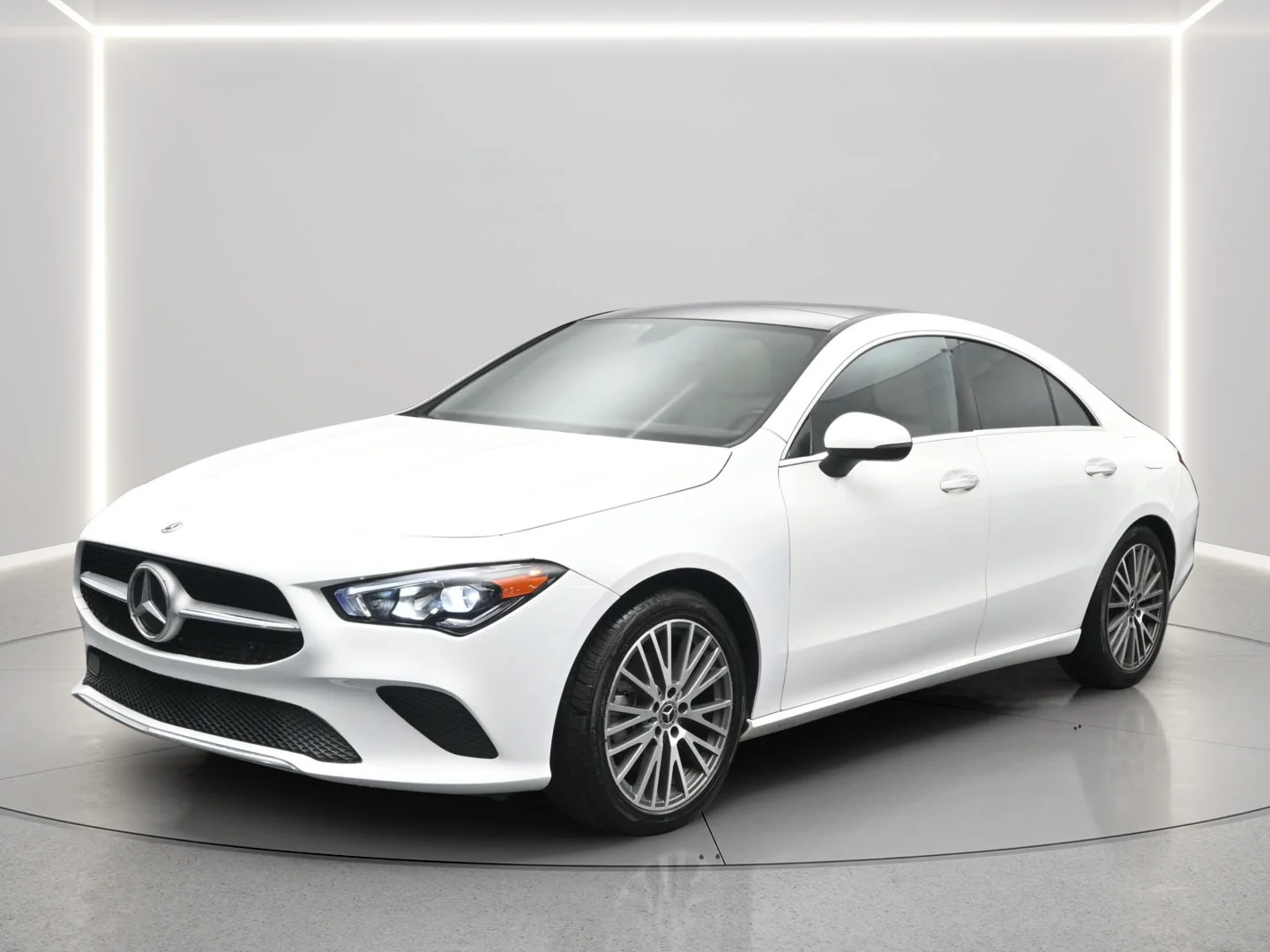 Used 2021 Polar White Mercedes-Benz CLA 250 image 1