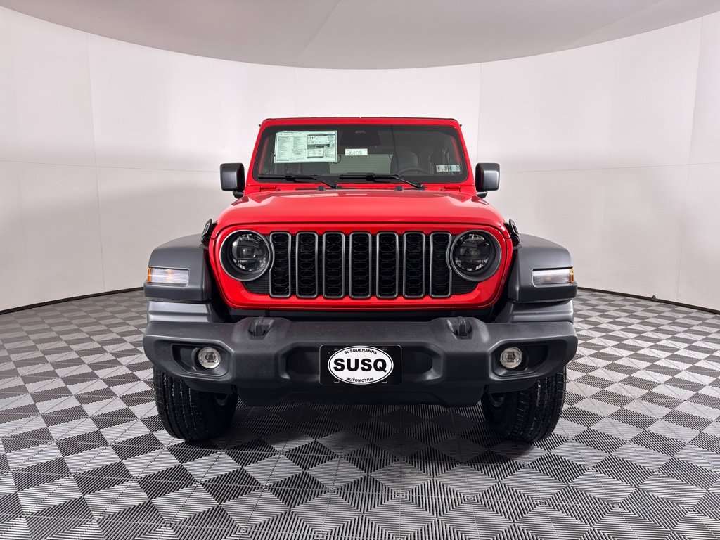 New 2026 Firecracker Red Clear-Coat Exterior Paint Jeep Sport S image 2