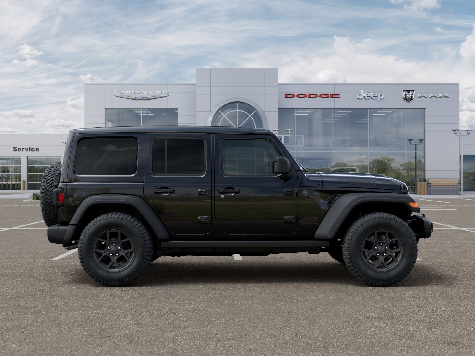New 2026 Black Clear-Coat Exterior Paint Jeep Willys image 59