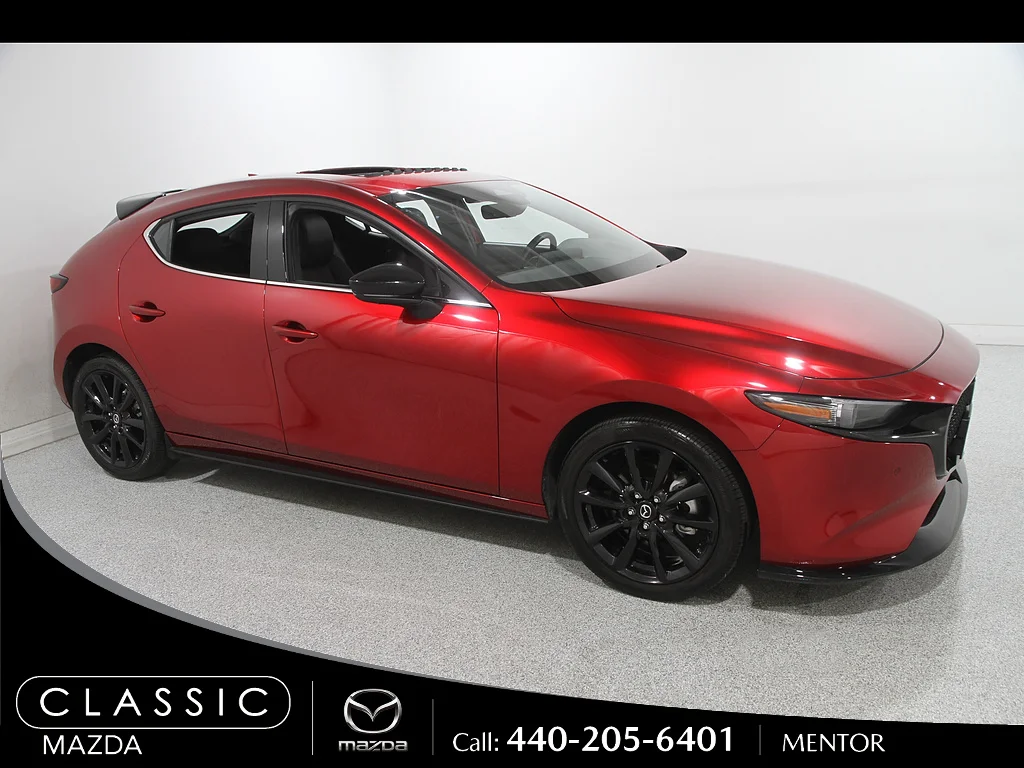 Certified Used 2025 Soul Red Crystal Metallic Mazda 2.5 Turbo Premium Plus image 1