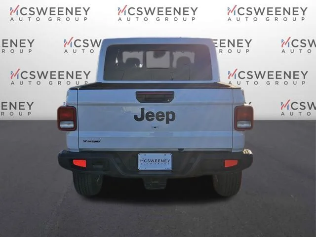 New 2026 Bright White Clear-Coat Exterior Paint Jeep Sport S image 4