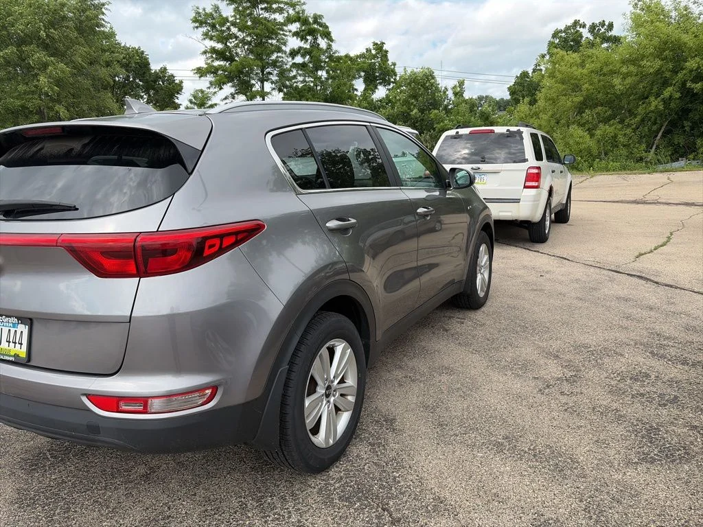 Used 2017 Silver Kia LX image 4
