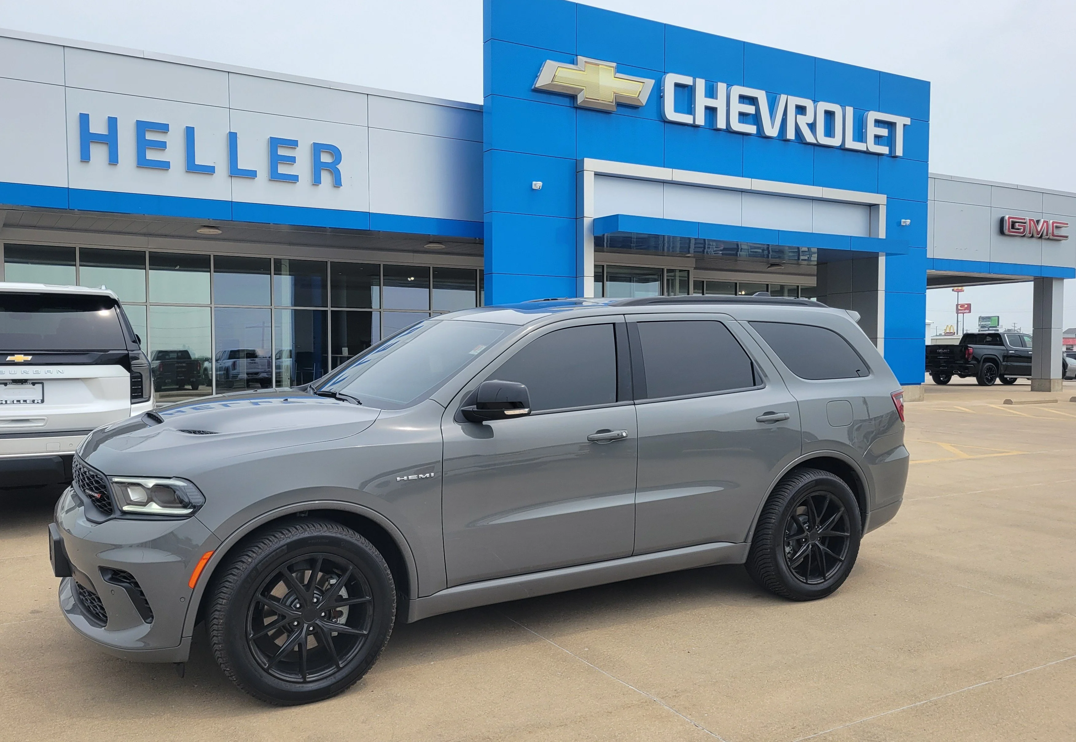 Used 2024 Destroyer Gray Clearcoat Dodge R/T Plus image 3