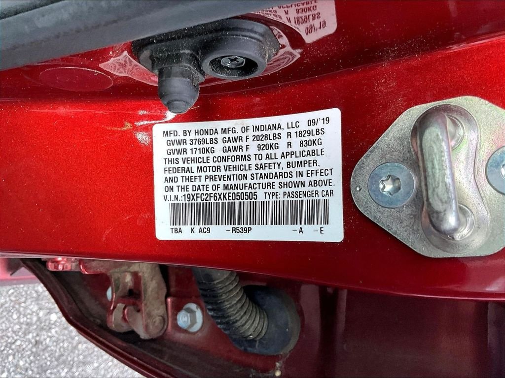 Used 2019 Red Honda LX image 6
