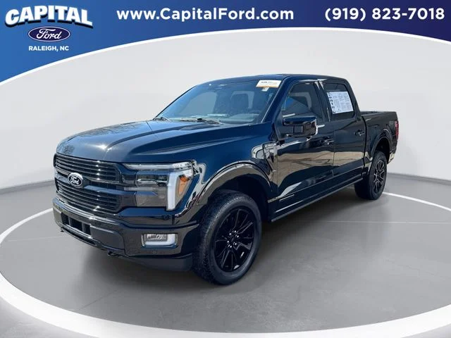 Used 2025 Black Ford Platinum image 1