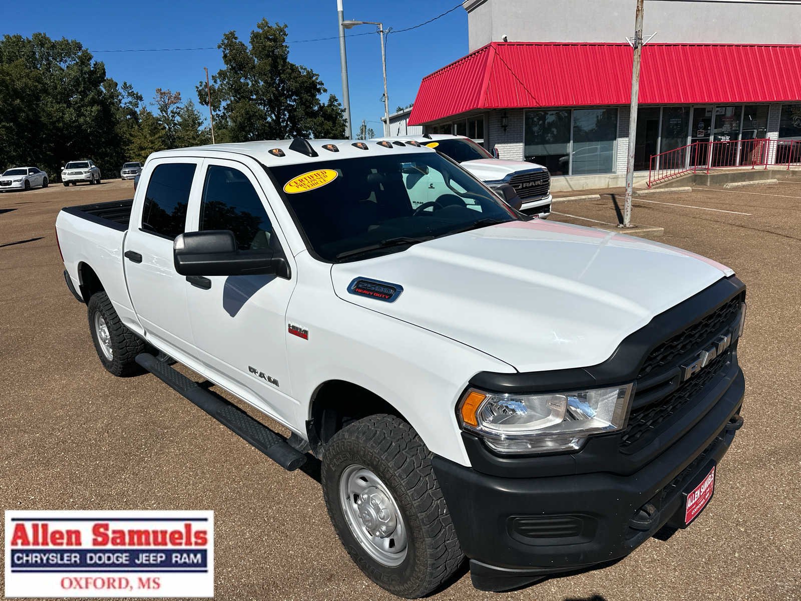 Used 2022 Bright White Clearcoat Ram Tradesman image 2
