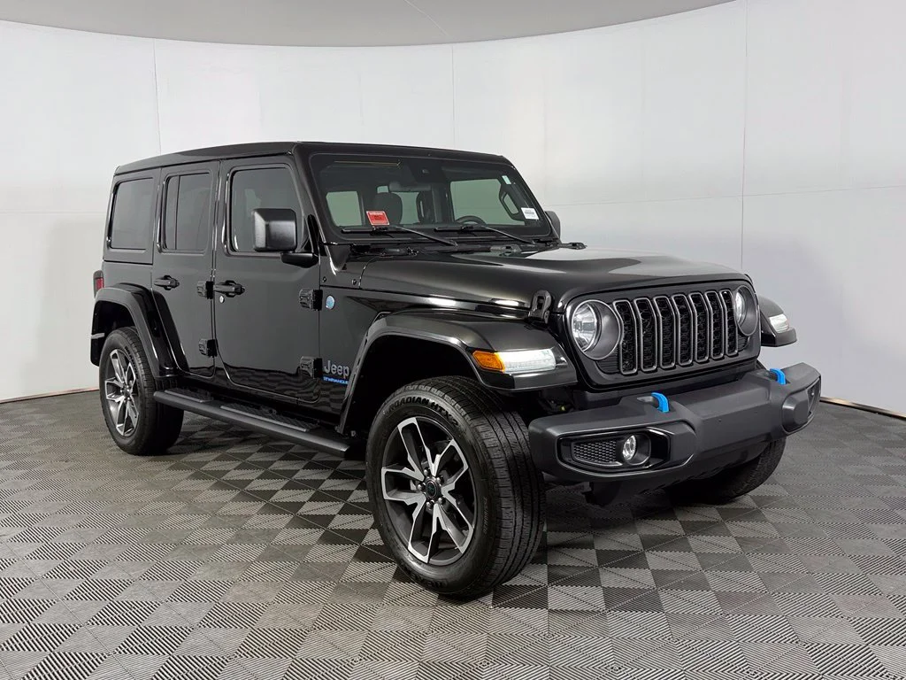 Used 2024 Black Jeep Sport S 4xe image 5