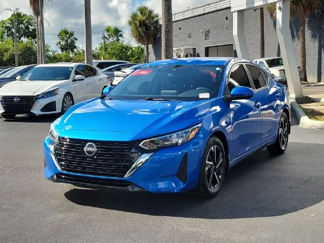 Certified Used 2025 Blue Nissan SV image 26