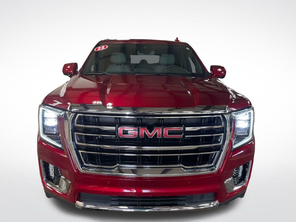 Used 2023 Volcanic Red Tintcoat GMC SLT image 9