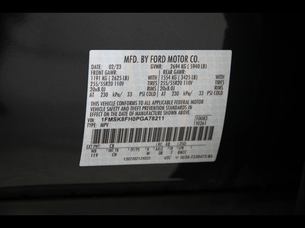 Used 2023 Stone Blue Ford Limited image 25