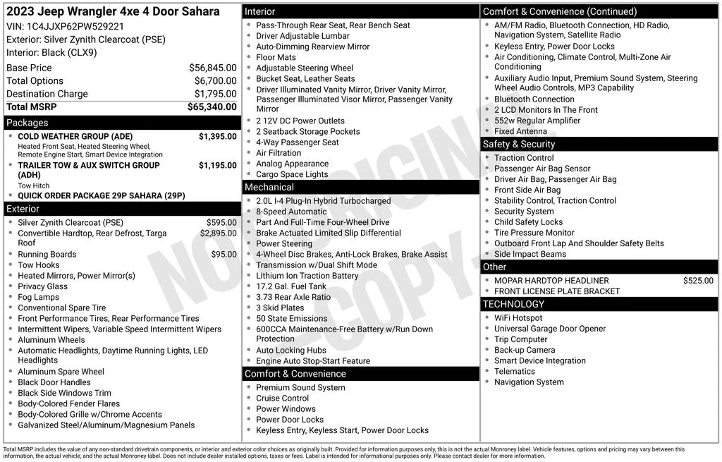 2023 Jeep Wrangler 4xe Sahara 4XE's photo