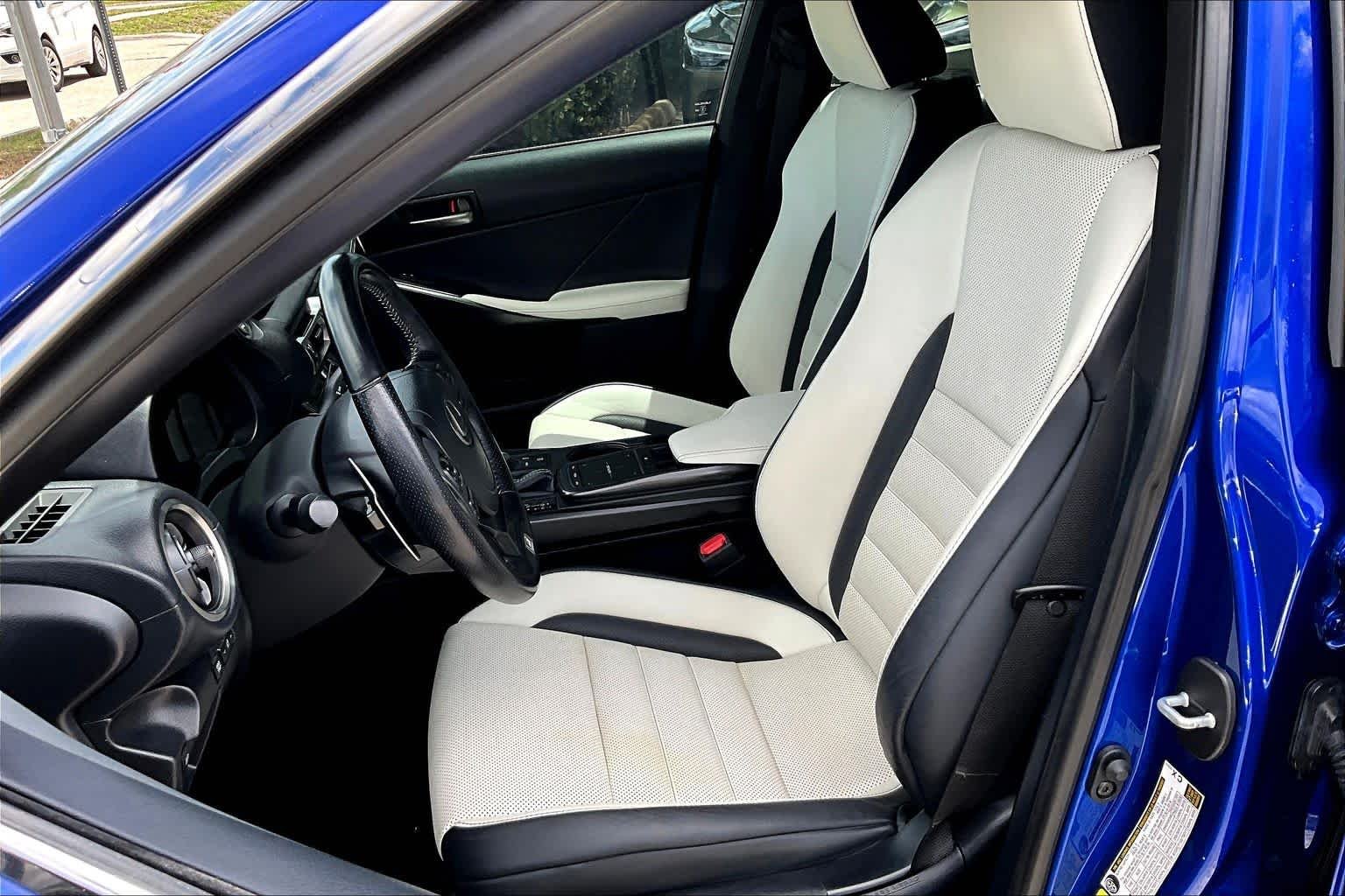 Certified Used 2021 Ultrasonic Blue Mica 2.0 Lexus F SPORT image 8