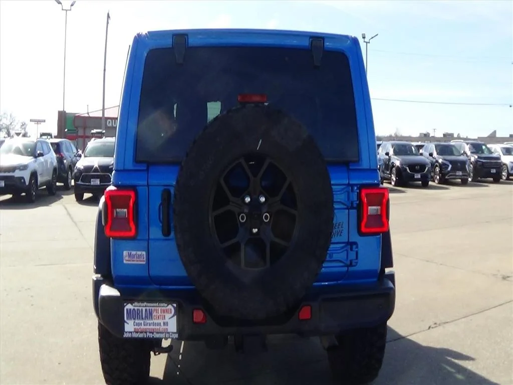 Used 2024 Hydro Blue Pearl Coat (pbj) Jeep Willys image 7