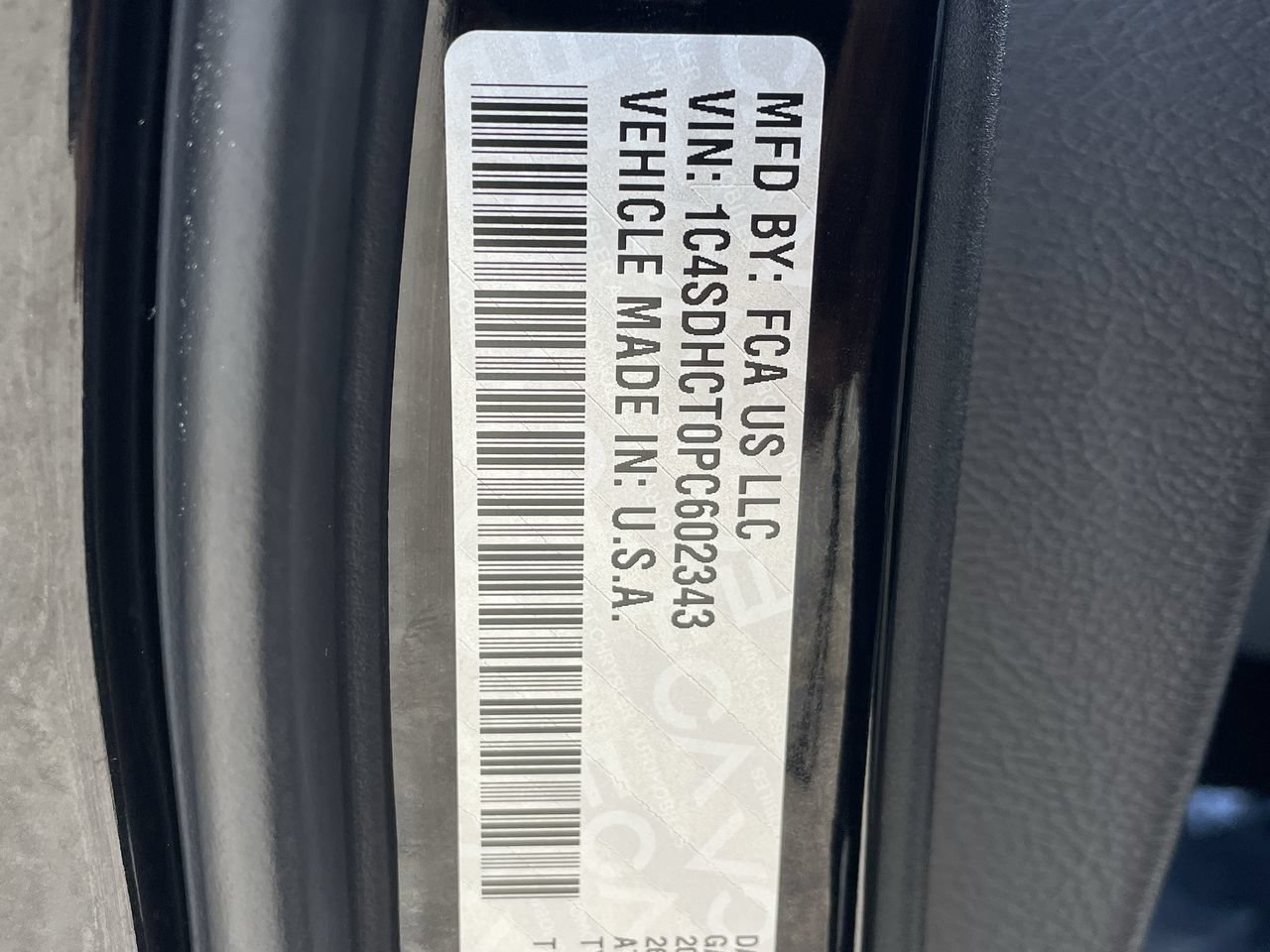 Used 2023 DB Black Clearcoat Dodge R/T Plus image 38