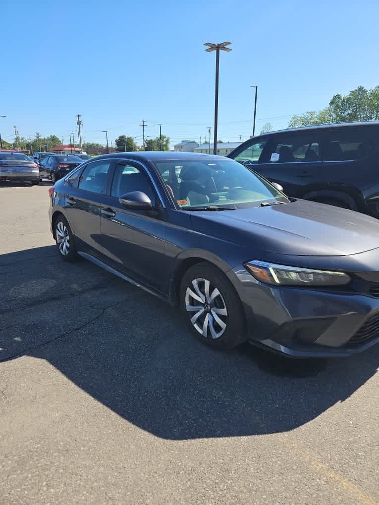 Used 2022 Meteorite Gray Metallic Honda LX image 2