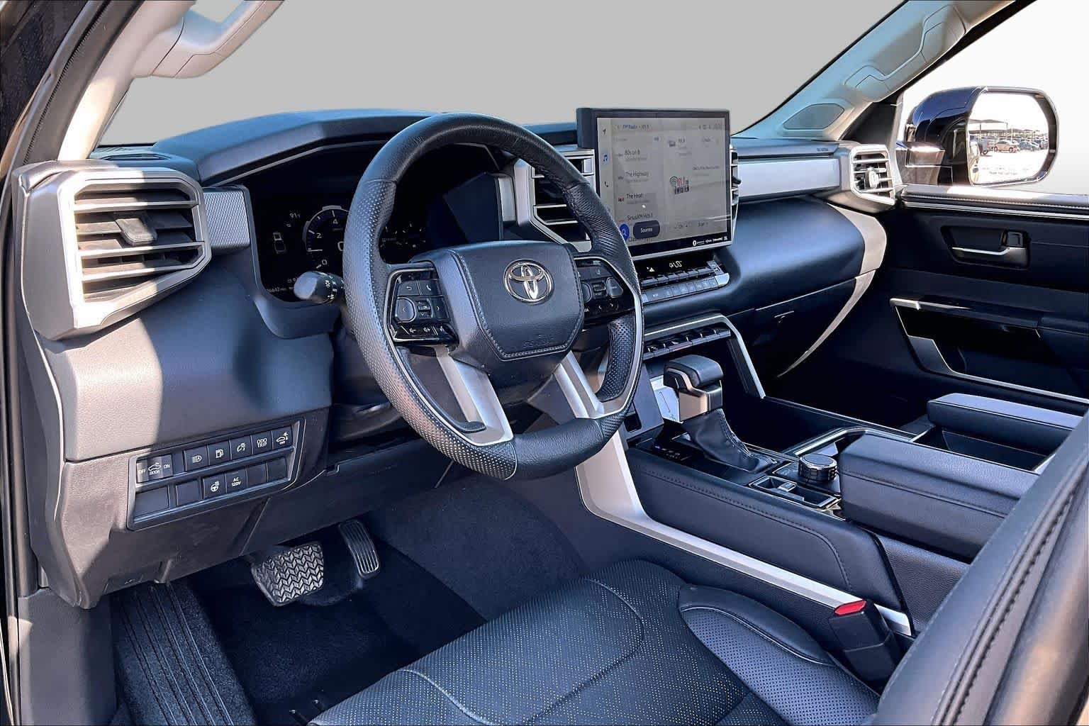 Certified Used 2024 Midnight Black Metallic Toyota Limited Hybrid image 17