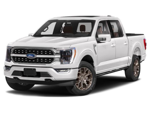 Used 2023 Azure Gray Metallic Tri-Coat Ford King Ranch image 1