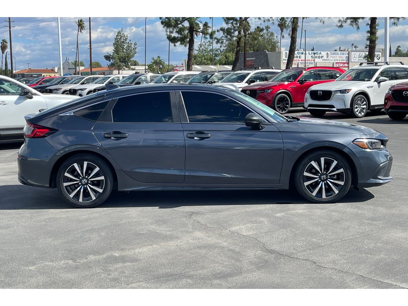 Certified Used 2023 Meteorite Gray Metallic Honda EX image 7