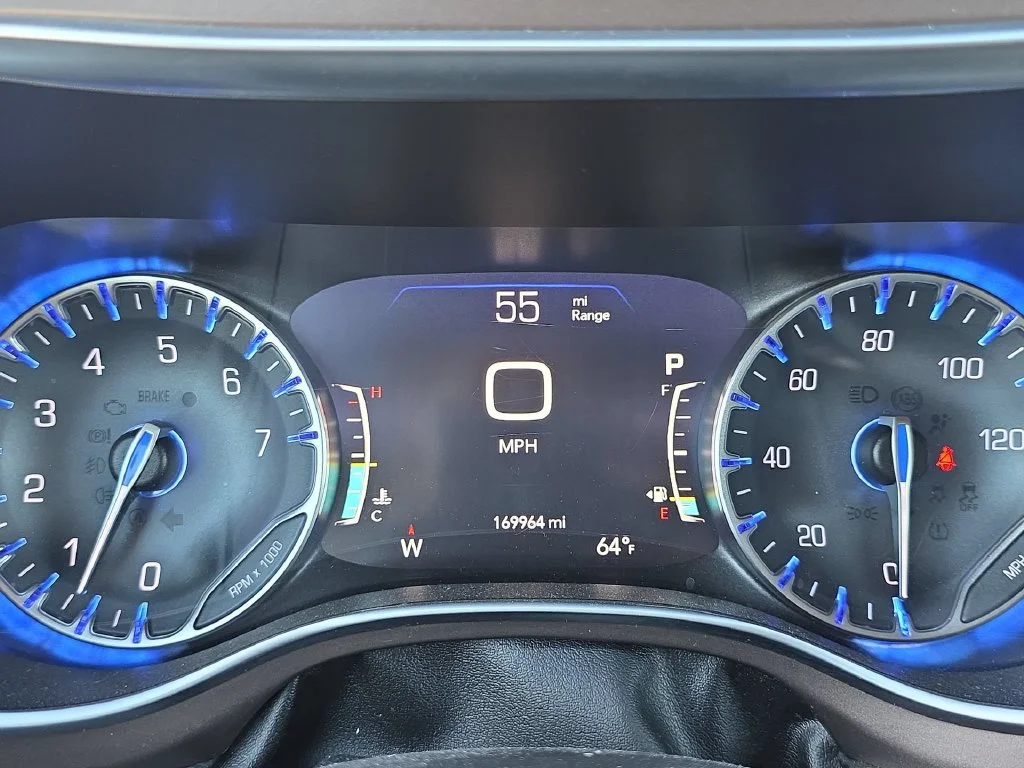 Used 2017 Blue Chrysler Touring L Plus image 16