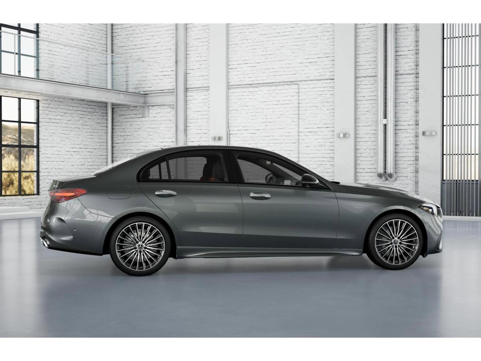 New 2026 Selenite Grey Metallic Mercedes-Benz C 300 image 18