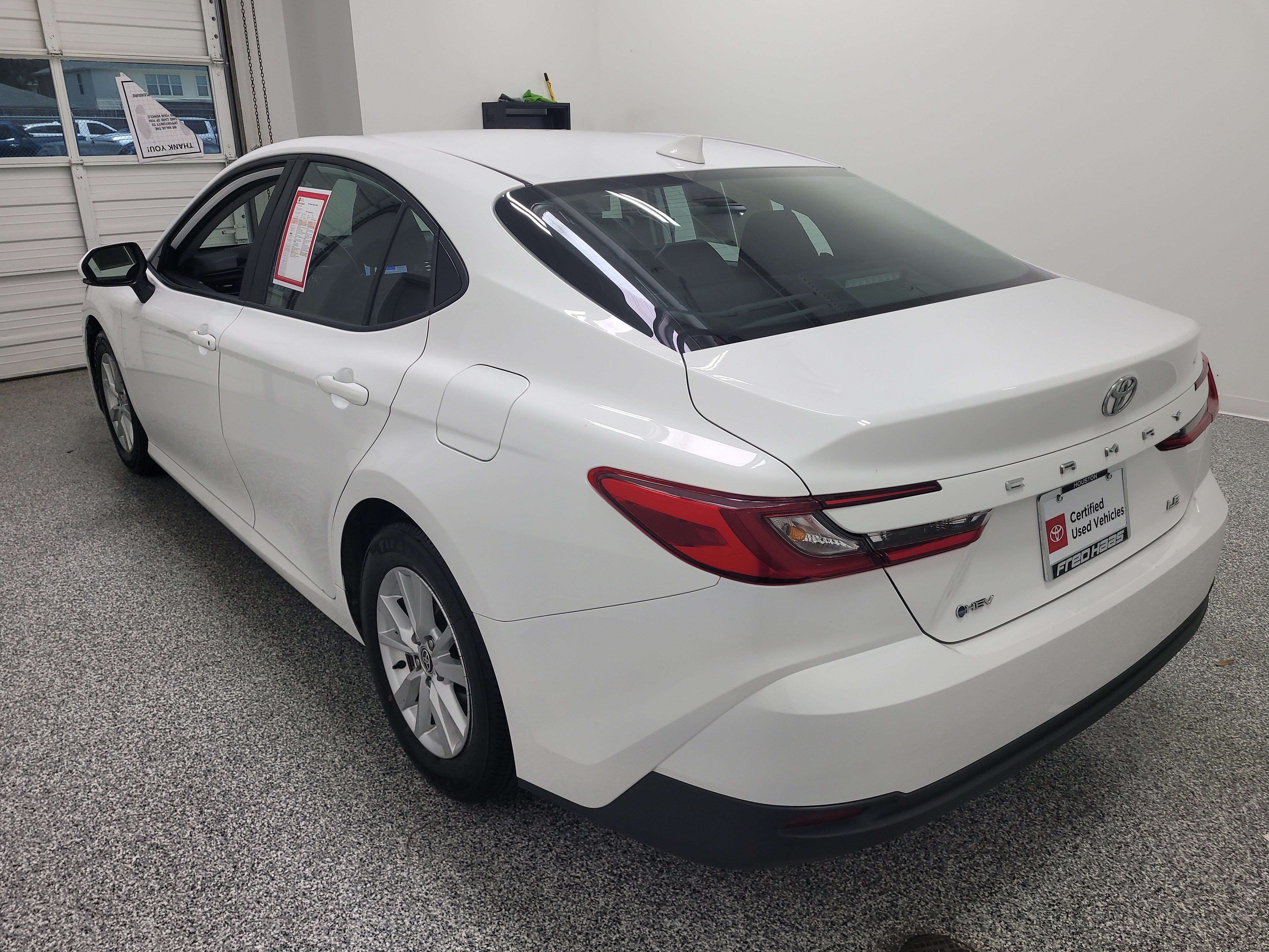 Certified Used 2025 White Toyota LE image 5