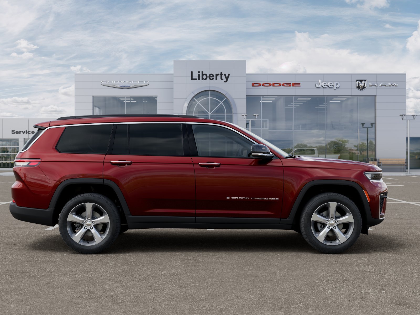 New 2026 Velvet Red Pearl-Coat Exterior Paint Jeep Limited image 52