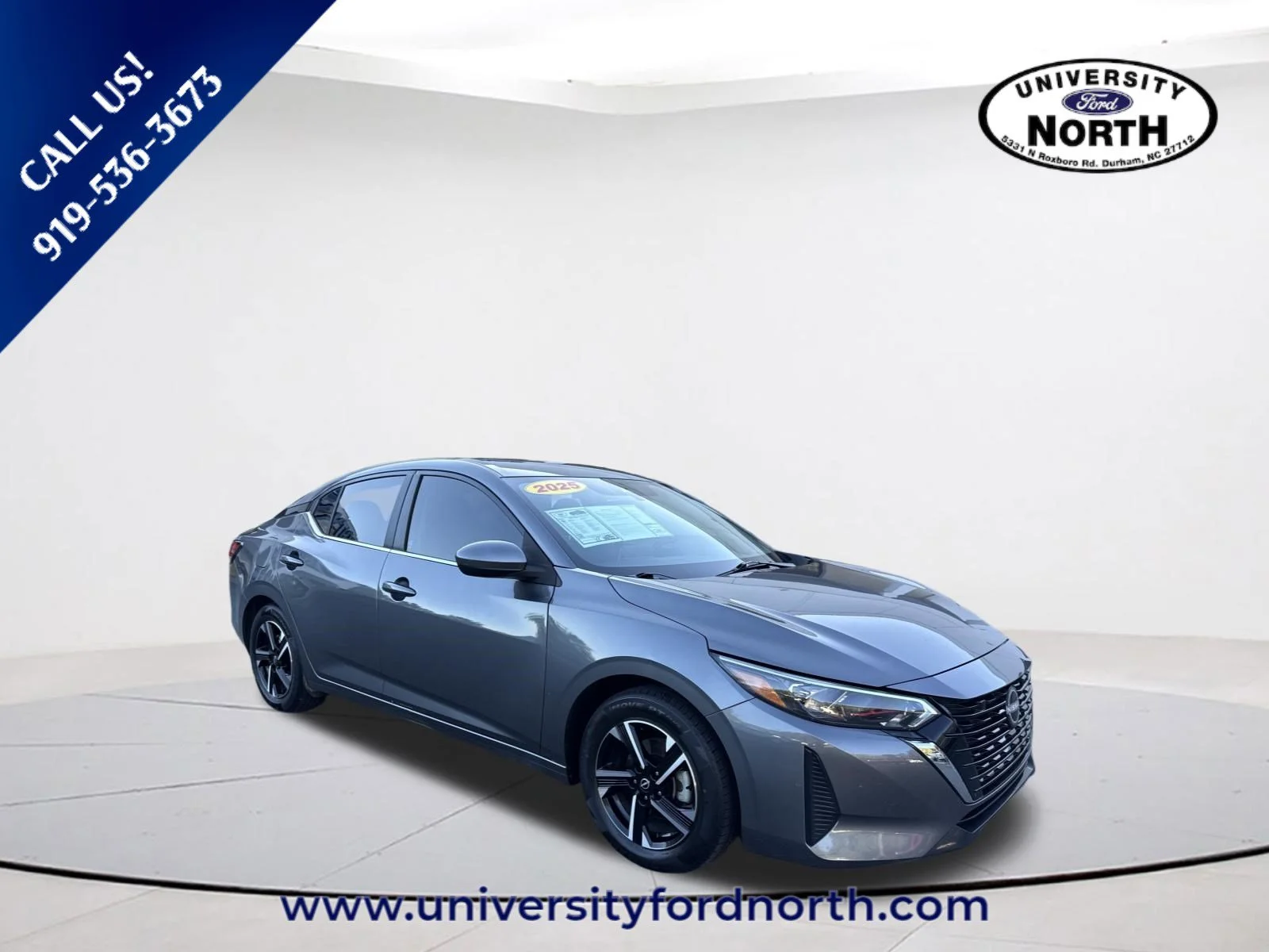 Used 2025 Gun Metallic Nissan SV image 1