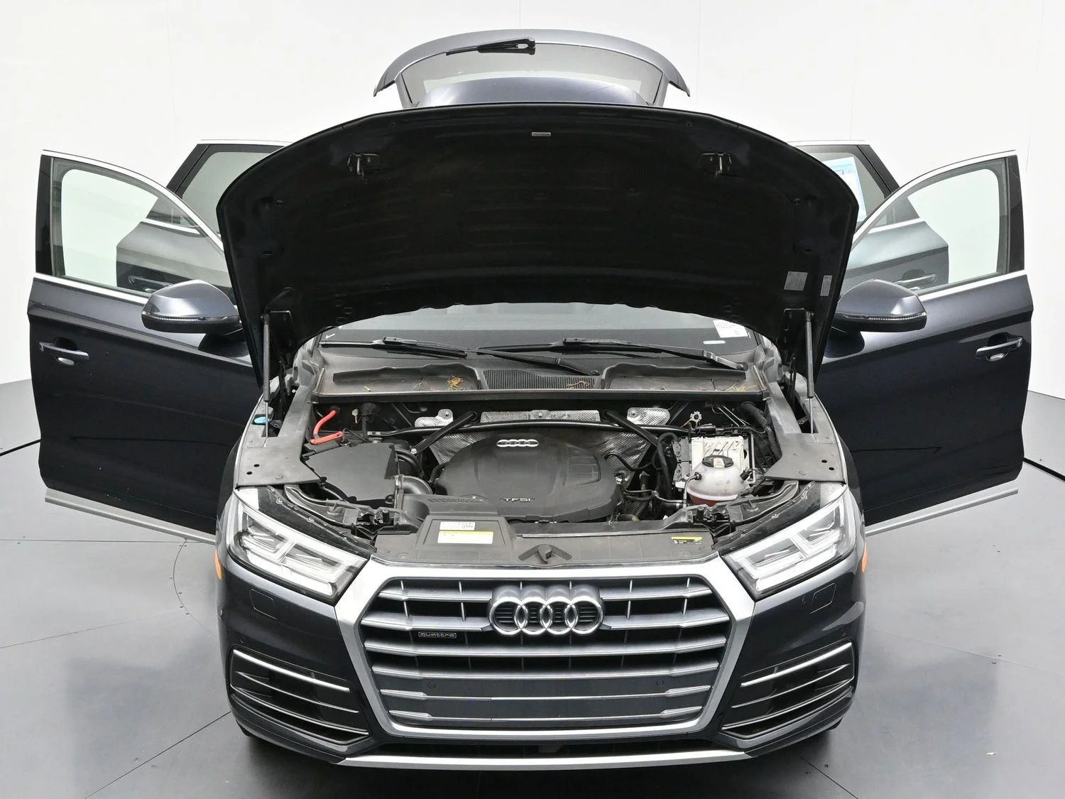 Used 2018 Moonlight Blue Metallic Audi Tech Premium Plus image 43