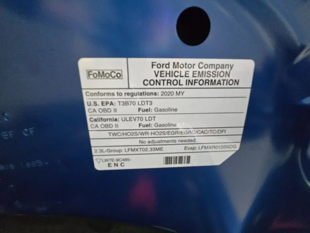 Used 2020 Lightning Blue Metallic Ford Lariat image 25
