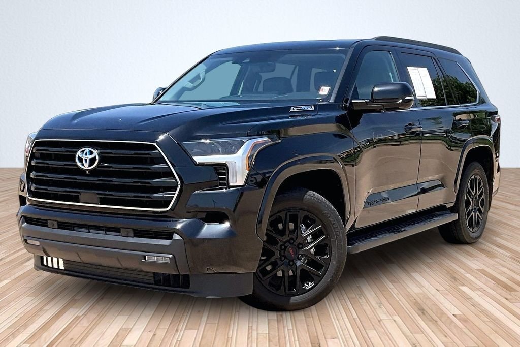 Used 2024 Black Toyota SR5/TRD SPORT PKG image 1