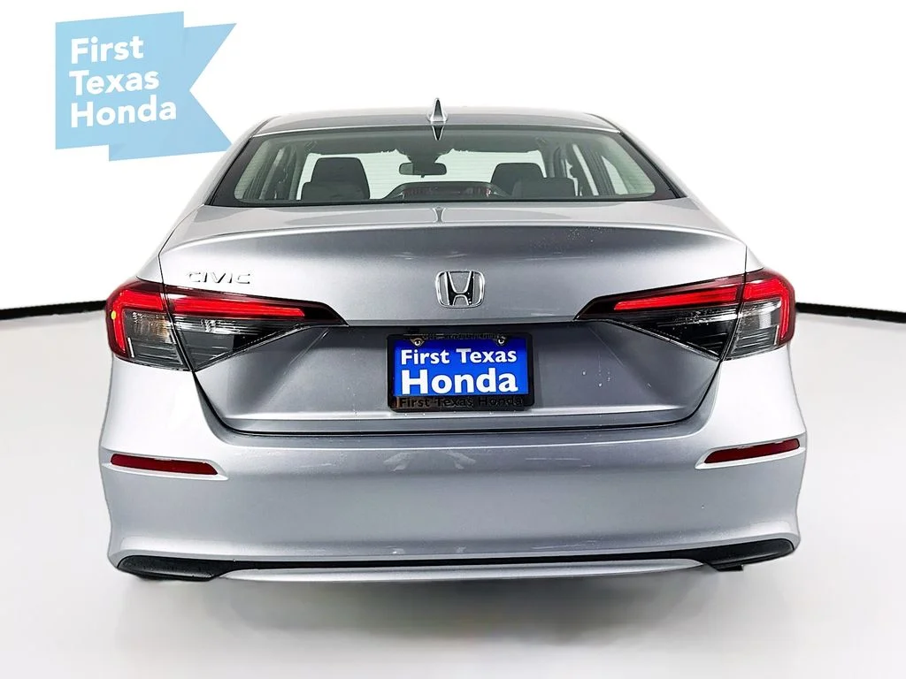 New 2026 Solar Silver Metallic Honda LX image 7