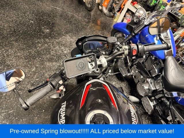 Used 2018 Black Triumph motorcycle image 26