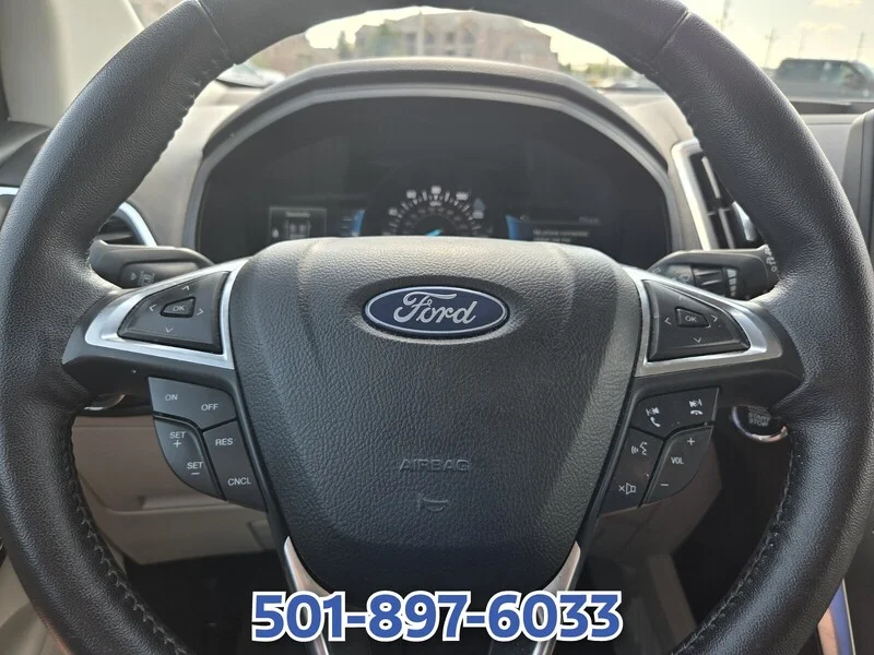 Used 2023 White Metallic FORD TITANIUM AWD image 22