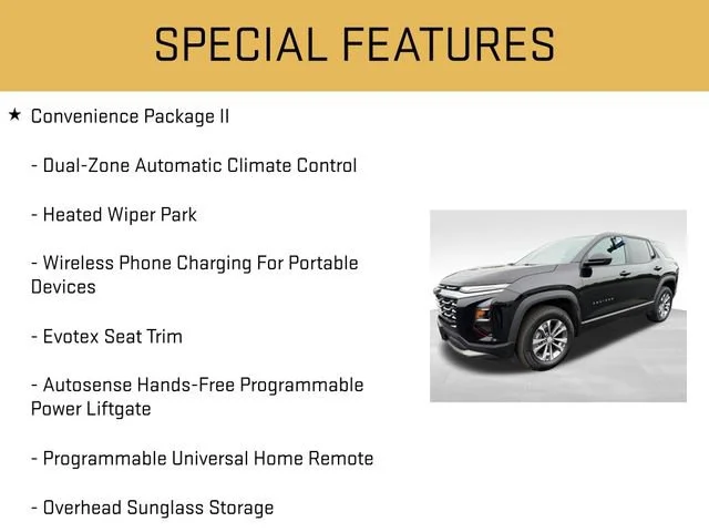 Used 2026 Mosaic Black Metallic Chevrolet LT image 12