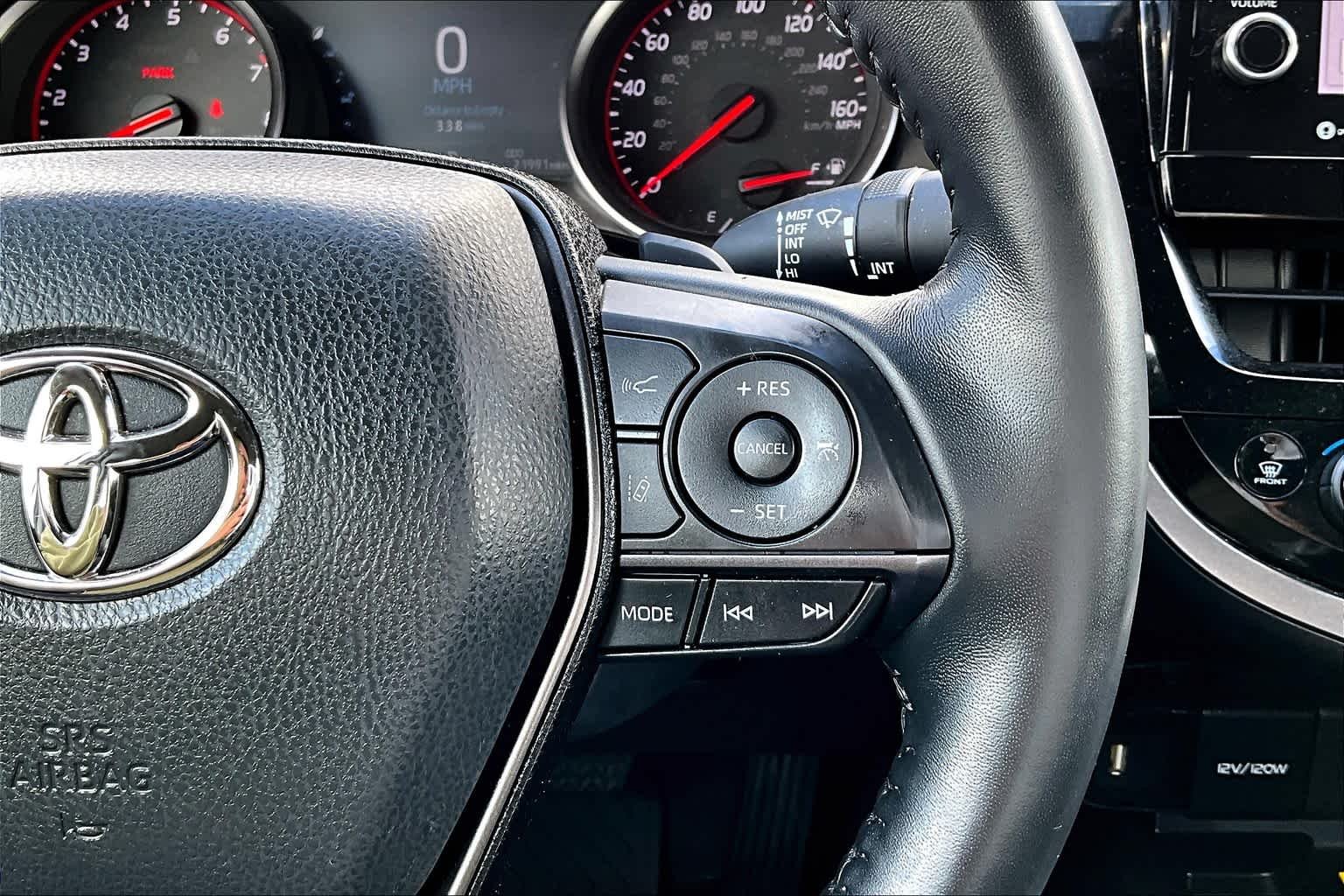 Used 2022 Celestial Silver Metallic Toyota XSE image 23
