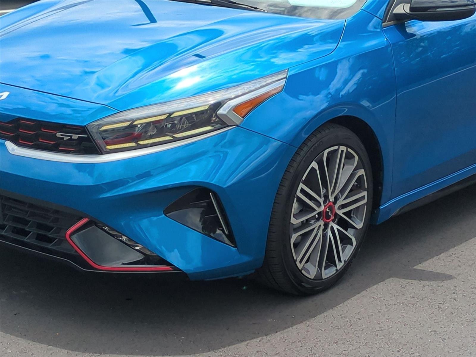 Used 2023 Sporty Blue Kia GT image 9