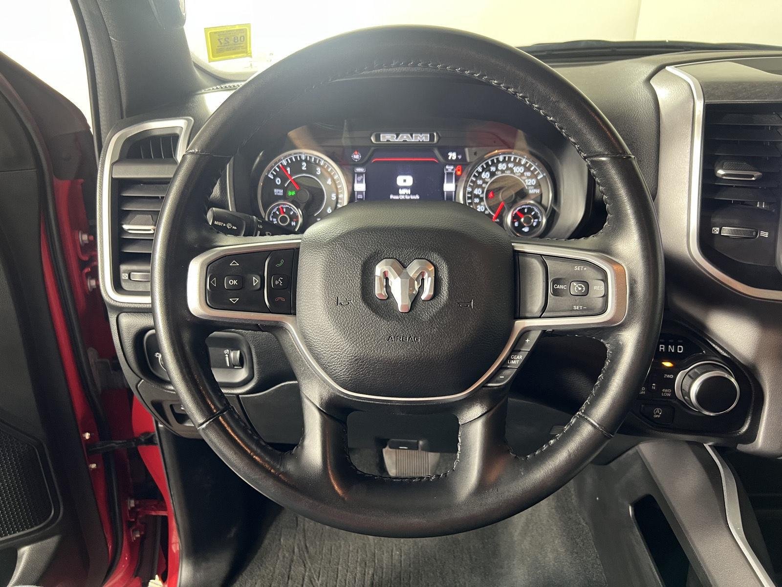Used 2022 Flame Red Clearcoat Ram Big Horn image 13