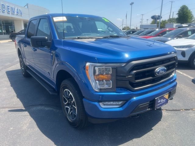 Certified Used 2023 Blue Metallic Ford XLT image 3