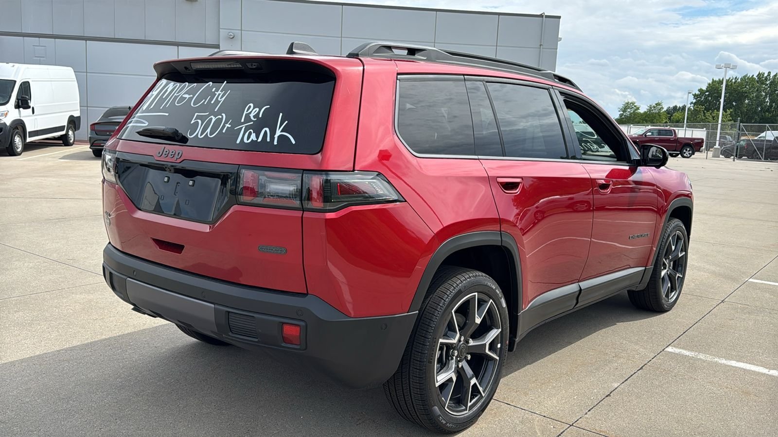 New 2026 Red Hot Pearl-Coat Exterior Paint Jeep Overland image 16