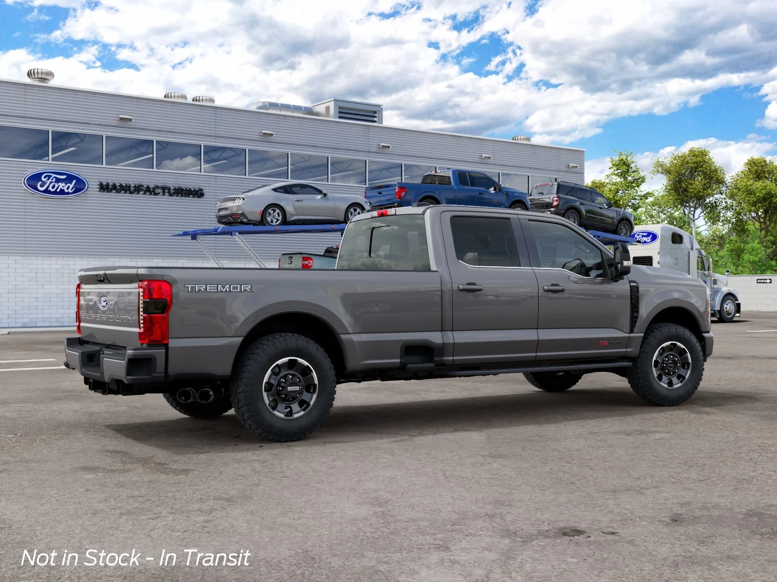 New 2027 Carbonized Gray Metallic Ford F-350® Lariat® image 6