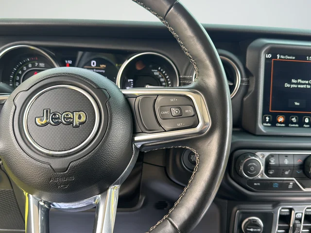 Used 2023 Yellow Jeep Sahara 4xe image 17