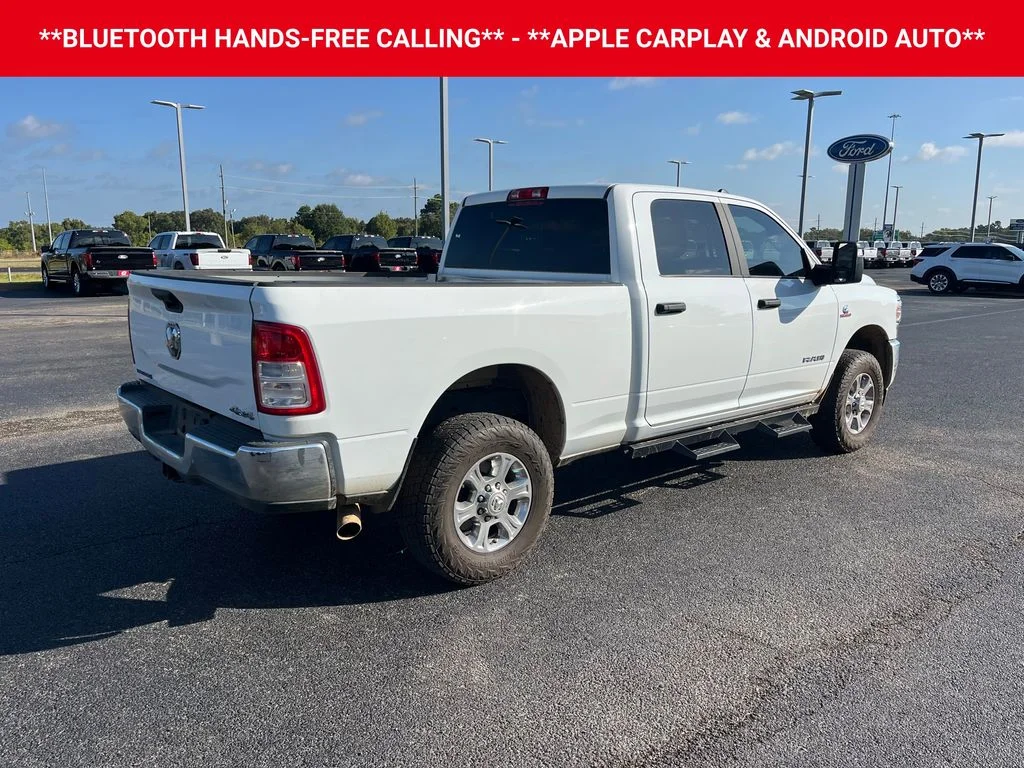 Used 2024 Bright White Clearcoat Ram Big Horn image 5