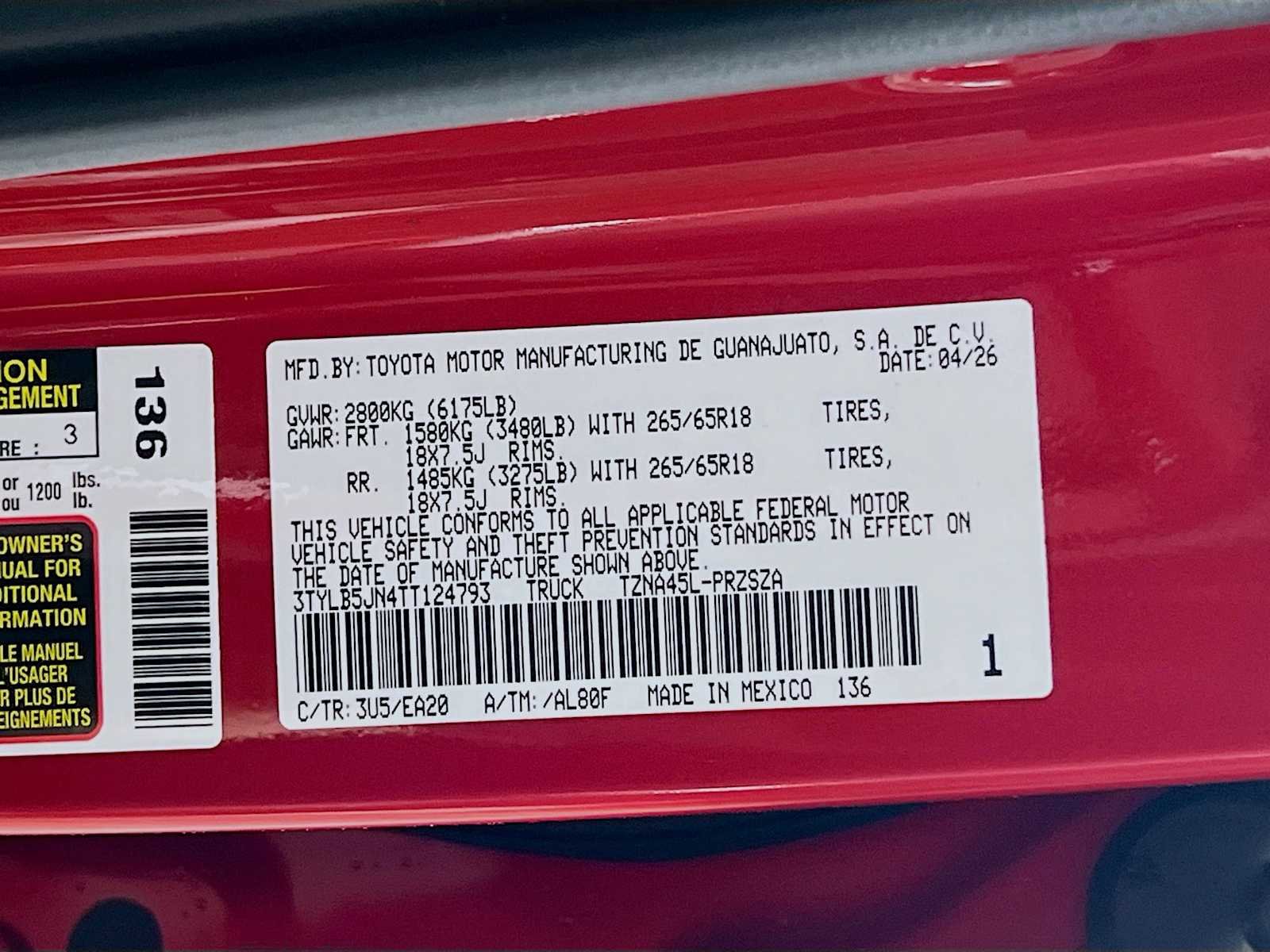 2026 Toyota Tacoma — photo 20