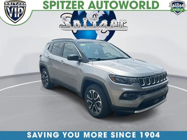 Certified Used 2023 Silver Jeep Limited image 2