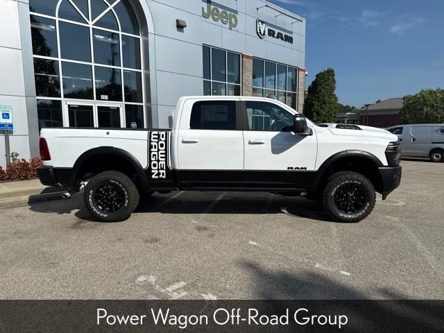 New 2025 Bright White Clear-Coat Exterior Paint RAM Power Wagon image 7