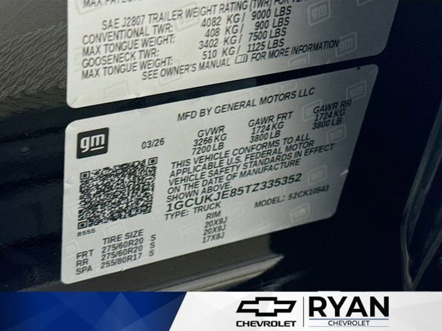 New 2026 Black Chevrolet High Country image 34