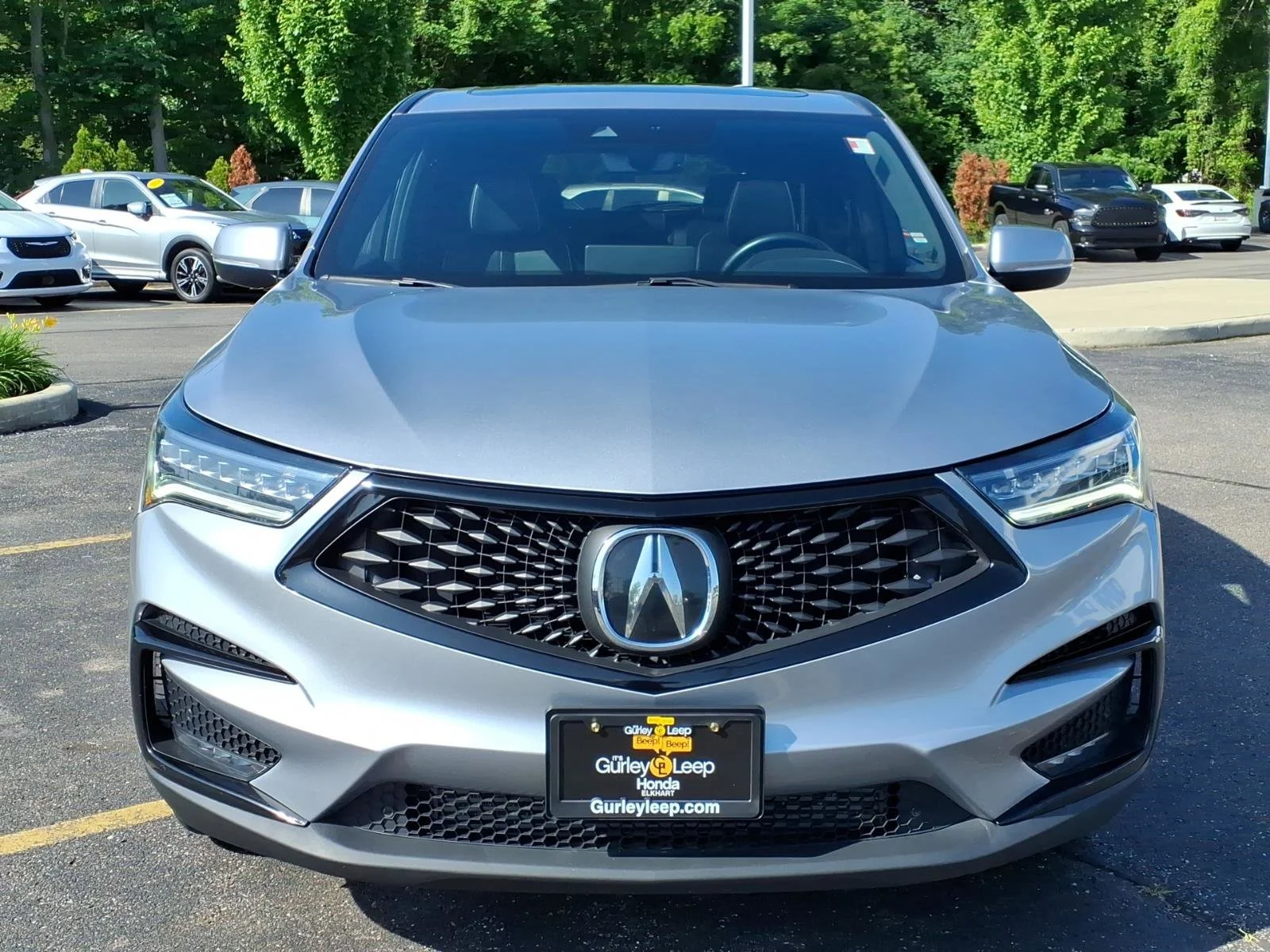 Used 2021 Silver Acura w/A-Spec Package image 2