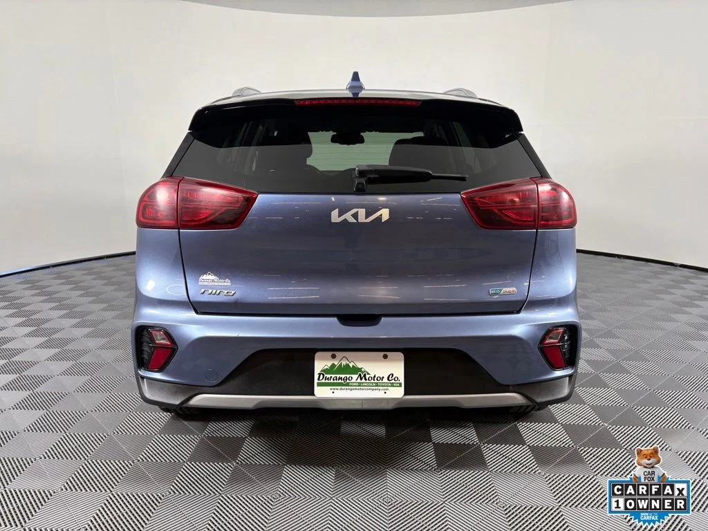 Certified Used 2022 Blue Kia EX image 9